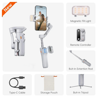 X3 Gray（led light+build in extension rod/tripod)